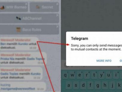 Gambar Kenapa Telegram Tidak Bisa Mengirim Pesan