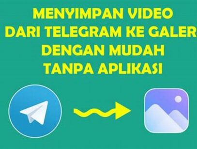 Cara Simpan Video Telegram Ke Galeri